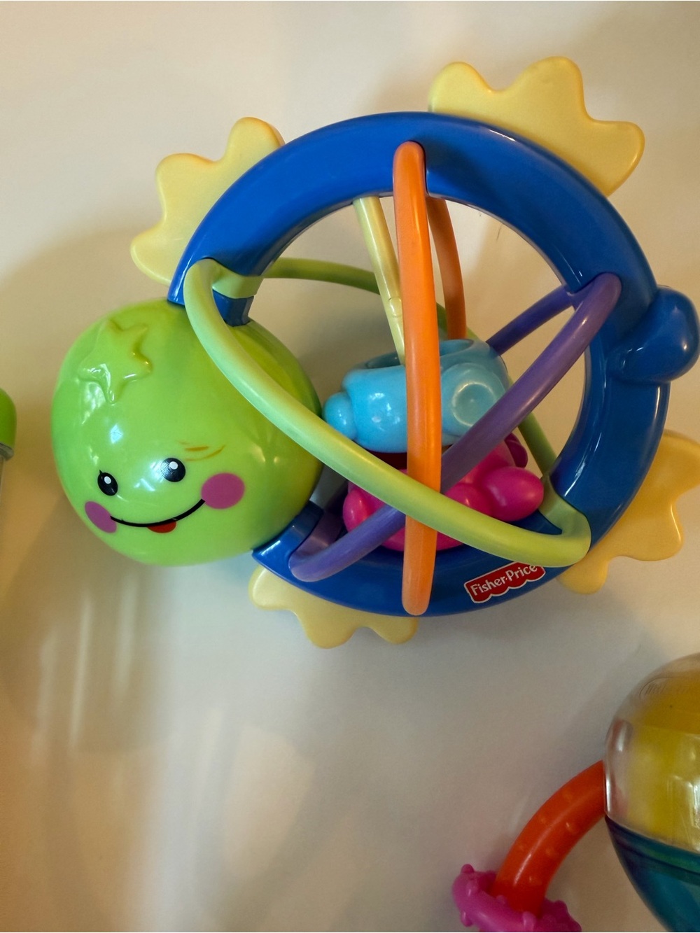 🍂 5/$25 Sensory Rattle Trio Colorful, interactive baby toys - Picture 4 of 8